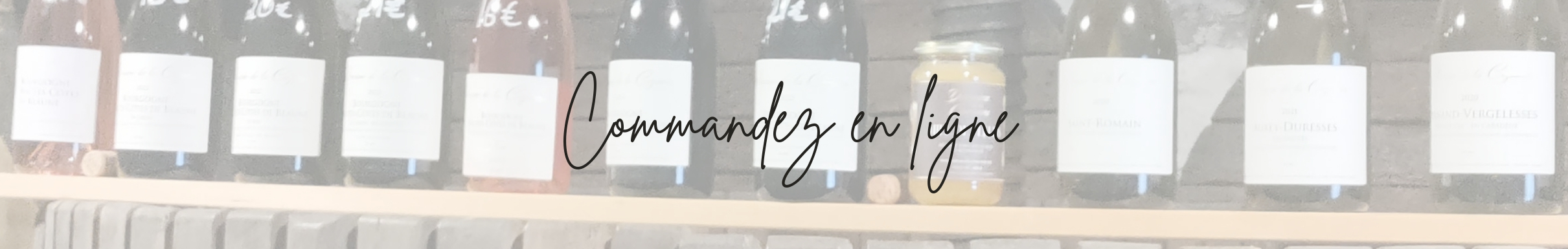 Bannière Boutique